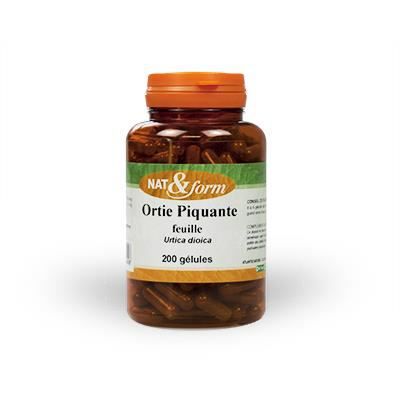 NAT & FORM Nat&Form Ortie piquante (Feuille) Bio en g&eacute;lules