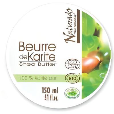 NATURADO EN PROVENCE Beurre De Karite 100% Pur Bio 135g Naturado