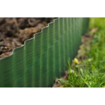 HTTPS: OUTIROR.COM IMG P 1 0 7 5 0 10750.JPG Bordure &agrave; gazon verte en PVC 9 m x 9 cm - Nature