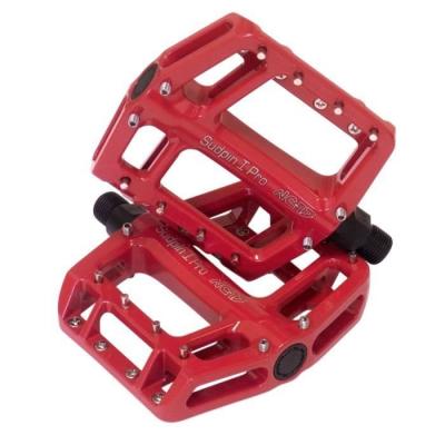 GENERIQUE Nc-17 sudpin i pro p&eacute;dale pour bmx downhill mountainbike rouge