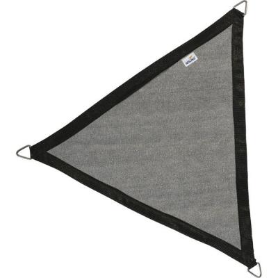 NESLING - Voile d'ombrage triangulaire Coolfit noir 3,6 x 3,6 x 3,6 m 