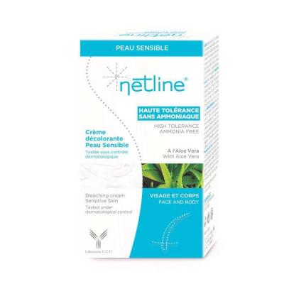 NETLINE  Cr&egrave;me d&eacute;colorante peau sensible 2 tubes 30ml