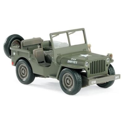 NEW RAY FRANCE SARL NEWRAY - 61057 - JEEP WILLYS - Voiture Miniature - Die Cast - 1/32&deg; - 12,5 cm