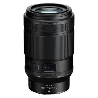 NIKON Objectif hybride  Z 105mm f/2.8 Macro Nikkor S VR Noir 