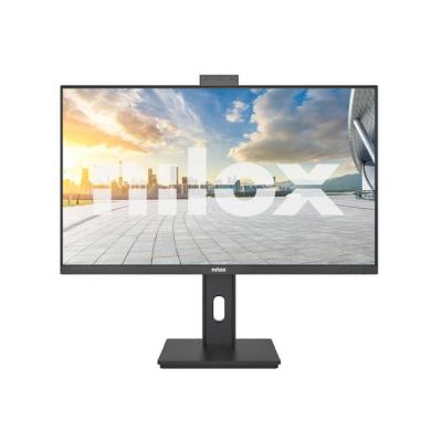 NILOX Moniteur  24"" IPS Full HD 120Hz LED cam&eacute;ra haut-parleurs VESA pivotant noir