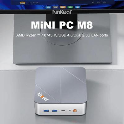 NINKEAR  M8 Mini PC AMD Ryzen 7 8745HS Ultra-Silencieux & Compact 16 Go RAM + 1 To SSD