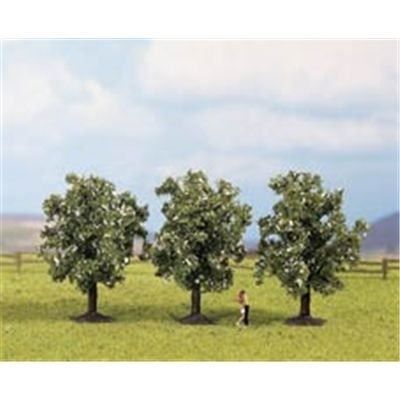 INCONNU Assortiment darbres arbre fruitier NOCH 25511 45 &agrave; 45 mm blanc, fleuri(e) 3 pc(s)