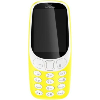 NOKIA T&eacute;l&eacute;phone portable  3310 Jaune DS