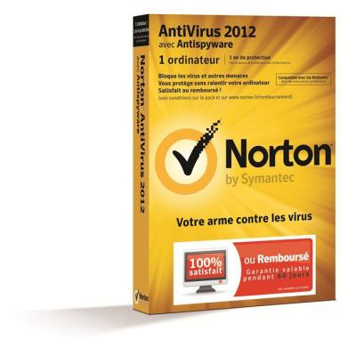 SYMANTEC Norton Antivirus 2012 version 1 poste 