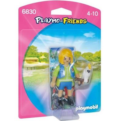Playmobil Playmo-Friends 6830 Entra&icirc;neuse avec cacato&egrave;s