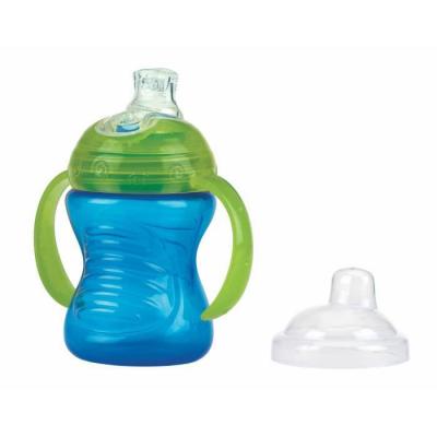 NUBY  Gobelet Anti-Goutte Swirl Clik It - 240 Ml - Bleu - 6 Mois +