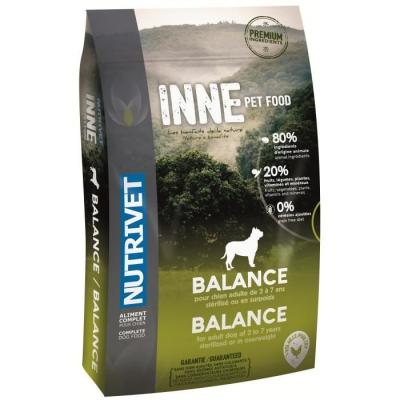 NUTRIVET  Croquettes au poulet Inne Balance - Pour chien adulte sterilise ou en surpoids - 3 kg 