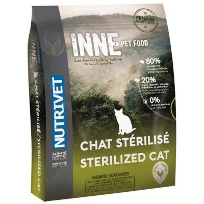 NUTRIVET  Croquettes Inne - Pour chat sterilise - 1,5 kg