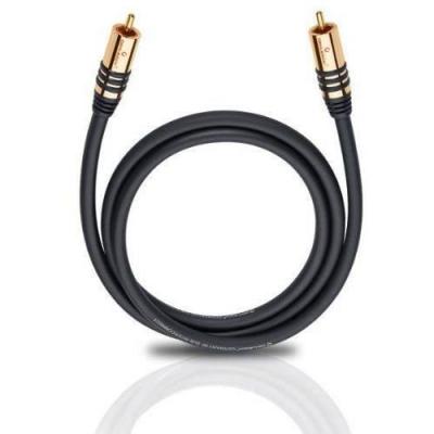 OEHLBACH  D1c21533 3 M Subwoofer Cinch Cable Noir