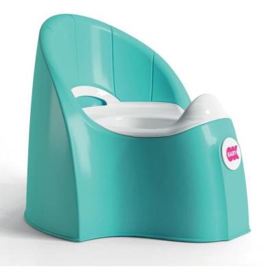 OK BABY OKBABY Pasha - Pot pour Enfants, Assise Anatomique et Conteneur Amovible - Turquoise