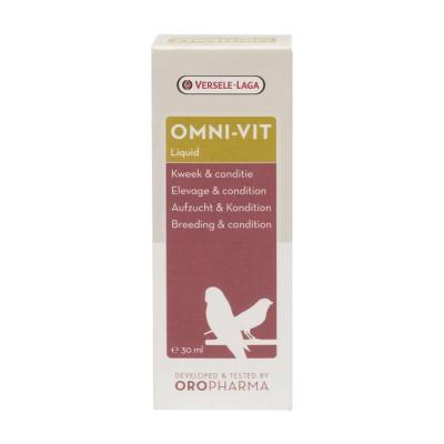 OROPHARMA VERSELE-LAGA  - Complement Oiseaux - Omni VIT Liquid - 30 ML