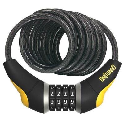 ONGUARD  Doberman Combi Cable Lock Noir 185 cm x 10 mm
