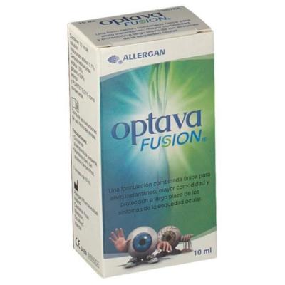 OPTAVA  Allergan Fusion Opted Eye Drops 10ml
