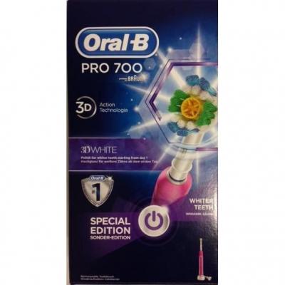 ORAL B  Pro 700 3D White & Clean