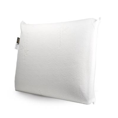 LINNEA Oreiller pilo Visco-v&eacute;g&eacute;tal &agrave; m&eacute;moire de forme Carr&eacute; 60x60 cm - Blanc