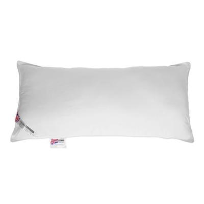 HOMESCAPES Oreiller extra-large en microfibre, 50 x 90 cm - Blanc - 