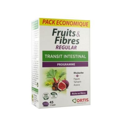 ORTIS Fruits Et Fibres Regular Transit Intestinal 45 Comprimes 