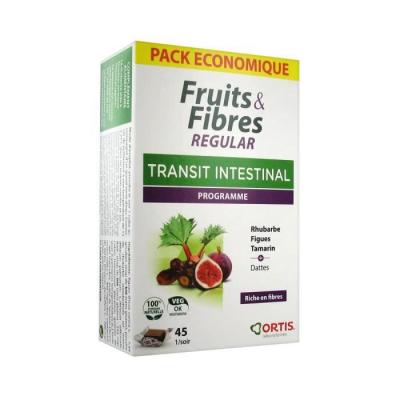 ORTIS Fruits & Fibres Regular Transit Intestinal 45 Cubes 