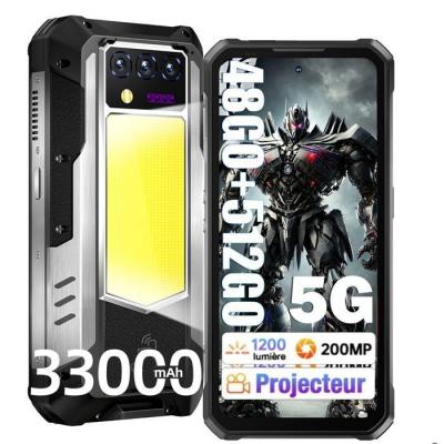 OUKITEL  WP100 Titan 5G Smartphone Android 14 - 6,8"" - 48Go+512Go 33000mAh 200MP NFC