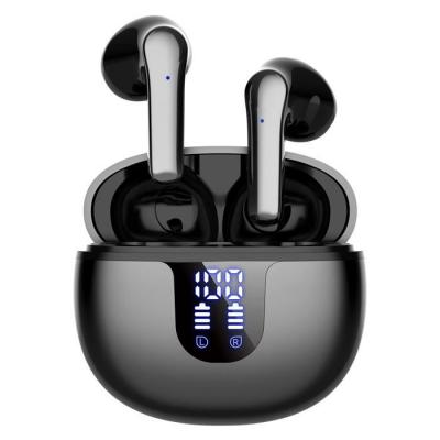 OUTUOTWQ Ecouteurs Bluetooth -  - Sans Fil 5.2 - R&eacute;duction de Bruit - &Eacute;tanche - Noir