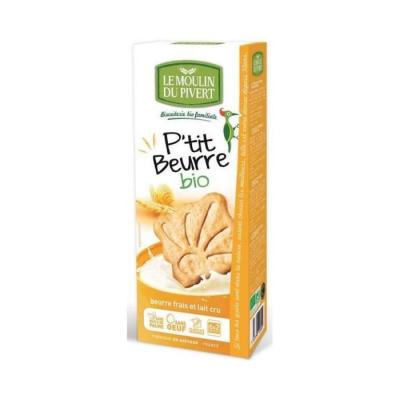  Moulin Pivert P&rsquo;Tit Beurre/Lait Cru BIO 155 g