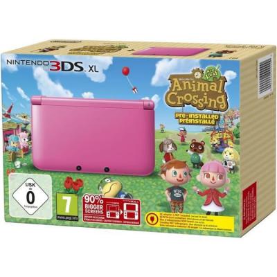 Console Nintendo 3DS XL Rose + Animal Crossing