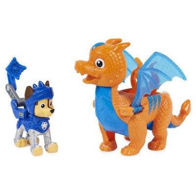 SPIN MASTER Pack de 2 figurines Pat Patrouille Rescue Knights Mod&egrave;le al&eacute;atoire