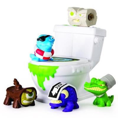 SPIN MASTER Pack de 5 Flushies Flush Force Mod&egrave;le al&eacute;atoire 