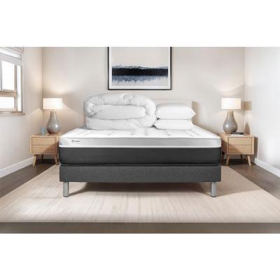 VITALIT Pack matelas m&eacute;moire de forme + sommier 160x200 cm + couette + 2 oreillers  - VITAL SOFT