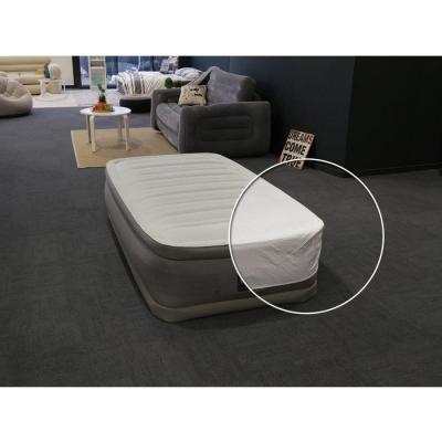 Pack matelas gonflable PremAire 1 1 place Intex + Drap housse