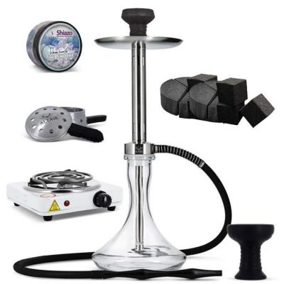 GENERIQUE pack narguil&eacute; chicha verre kh&eacute;ops altair et charbons et plaque et foyer silicone et chauffe charbon 