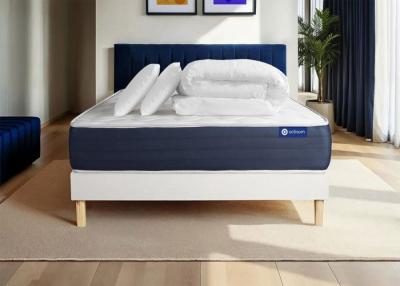 ACTISOM Matelas + sommier 160x200 + couette + 2 oreillers  - Actimemo sleep