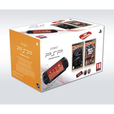 SONY PSP Street E1004 + GRAN TURISMO + GTA LIBERTY CITY STORIES