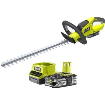 RYOBI Pack  Taille-haies 18V One+ RHT184520 - 1 Batterie 2.0 Ah - 1 Batterie 2.5Ah - 2 Chargeurs RC18120-125