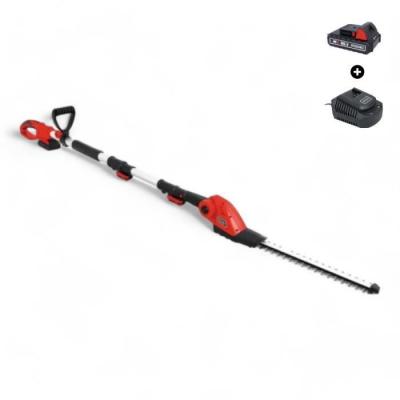 DUNSCH Pack taille-haie t&eacute;lescopique 20V, lame 45 cm orientable, batterie incluse -  DU35020-41DL 