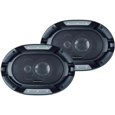 RENEGADE Enceintes voiture 6x9 pouces 3 voies 200W  RX-693