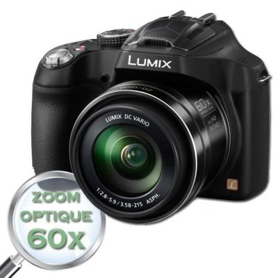 PANASONIC Bridge Num&eacute;rique  Lumix DMC-FZ72 EF-K Noir 