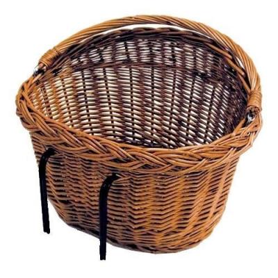 BASIL  panier de v&eacute;lo Detroitavant/arri&egrave;re 23 litres marron