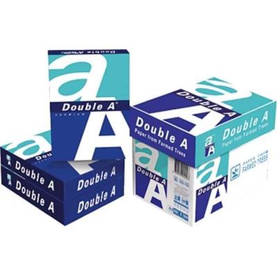Papier a4 blanc 80 g double a - bo&icirc;te de 2500 feuilles - blanc - double a