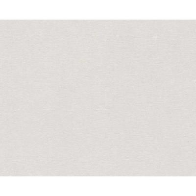 ASCREATION Papier vinyl sur support intiss&eacute; uni paillettes gris clair 