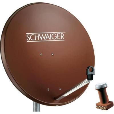 SCHWAIGER Syst&egrave;me SAT sans r&eacute;cepteur  SPI991.2SET Nombre d'abonn&eacute;(s): 4