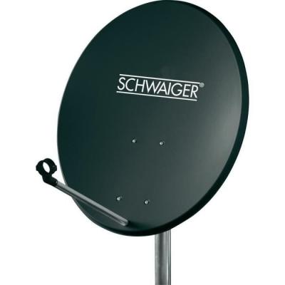 SCHWAIGER Antenne Sat 60 cm  SPI550.1 R&eacute;flecteur: Acier Anthracite