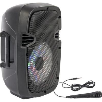 PARTY SOUND Party Light & Sound PARTY-7LED - Enceinte sans fil Bluetooth - Noir