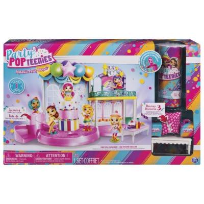 PARTY POPTEENIEES Party Popteenies - 6043875 - Mini poup&eacute;es - Playset F&ecirc;te Poptastic