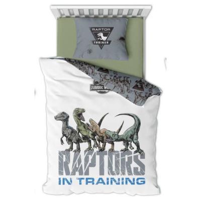  Parure de lit enfant Dinosaure Raptors Jurassic World